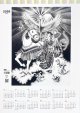 ペン画カレンダー『午年』2026 (数量限定)