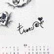 画像2: ペン画カレンダー『午年』2026 (数量限定)