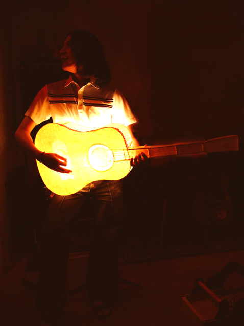 画像: 【インテリア照明】 ギター型